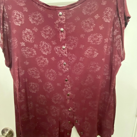 Rock & Republic snap back shirt 1X - Picture 2 of 5